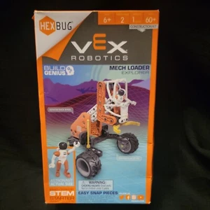 New Hex Bug Vex Robotics Mech Loader Explorer Build Genius Electronic 60+ Pieces - Picture 1 of 6