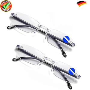 PENCHUAN 2 Stück Autozoom Lesebrille, Auto Zoom Lesebrille Herren Damen, Reading - Bild 1 von 7
