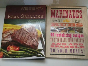 Menge 2 Kochbücher Grillen Marinaden Reiben - Bild 1 von 4