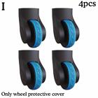 4x Luggage Caster Shoes Wheel Luggage Color Wheel Protection Case Cover P0Z4