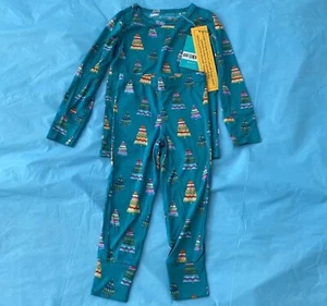 Posh Peanut Toddlers’ Sierra Long Sleeve 2-Piece Loungewear Set Size 3T - Picture 1 of 4
