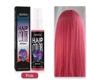 Sevich Colorazione Capelli Spray Unisex Nutriente Temporaneo Fai da Te Spray Tinta Tonalità Rosa - Foto 1 di 3