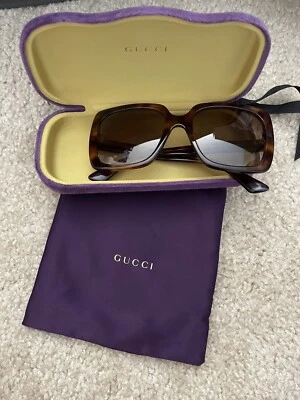 Gafas de sol cuadradas de gran tamaño Gucci 0418S 54 mm - marrón Foto 1 de 4