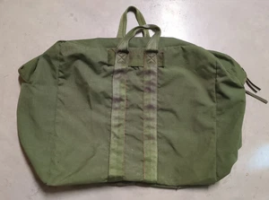 Borsone vintage US Military Flyers Kit borsa OD nylon verde equipaggio aereo borsone A-3 - Foto 1 di 11