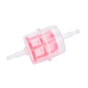 1x Universal Car Parts Large Inline Fuel Filter Auto Diesel 6mm 8mm Pipe Hosy3_Z - Picture 1 of 10