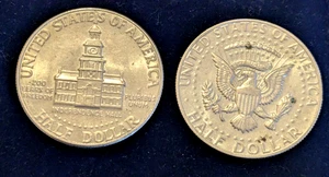 1776-1976 USA half dollar & 1981 half dollar (2) - Picture 1 of 8