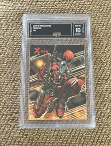 DEADPOOL 2009 Rittenhouse X-Men Archives #16 Marvel GMA 10 Patrick Zircher - Picture 1 of 2