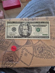 1996 $20 Dollar Note With RADAR SERIAL NUMBER!! BINARY! - Picture 1 of 4