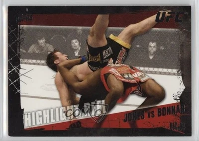 2010 Topps UFC Series 4 Highlight Reel Onyx /188 Jon Jones vs Stephan Bonnar - Image 1 of 2