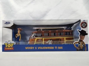 Jada Hollywood Rides Disney Pixar Toy Story 1962 Volkswagen T1 Bus - Picture 1 of 17