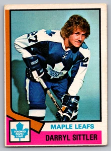 1974-75 O-PEE-CHEE #40 DARRYL SITTLER MAPLE LEAFS - Picture 1 of 3