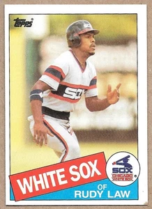 1985 Topps #286 Rudy Law Chicago White Sox - Picture 1 of 2