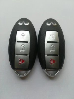 2*Carcasa de llave remota para 2004 2005 2006 2007 2008 Infiniti FX35 FX45 CWTWBU619 Foto 1 de 4