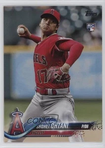 2018 Topps Update Shohei Ohtani (Pitching Red Jersey) #US1 Rookie RC - Picture 1 of 7