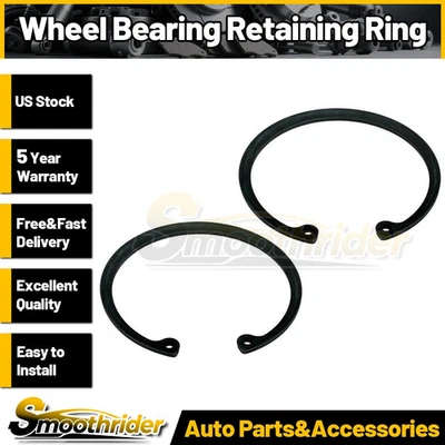 Anillo de retención de cojinete de rueda delantera SKF 2 piezas para Honda Civic 1985 1986 1987 Foto 1 de 2