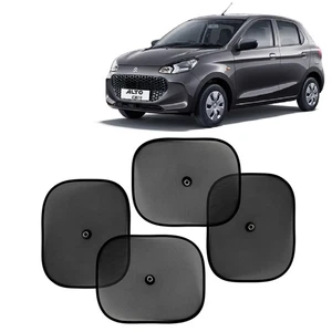 Car Window Curtain Sticky Sun Shades - Foto 1 di 8