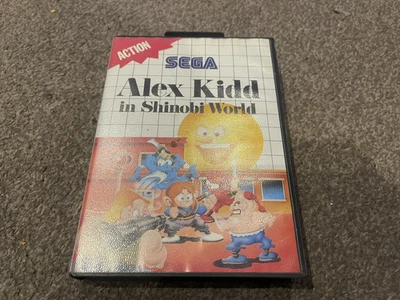 Alex Kidd In Shinobi World - Sega Master System Boxed  Pal Tested - Image 1 of 4
