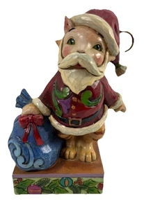 Jim Shore Heartwood Creek Navidad Papá Noel Gato Ratón Estatuilla Resina Enesco 2013 - Imagen 1 de 8