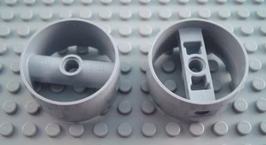 LEGO gris azulado claro 4x4 cilindros redondos - Imagen 1 de 1