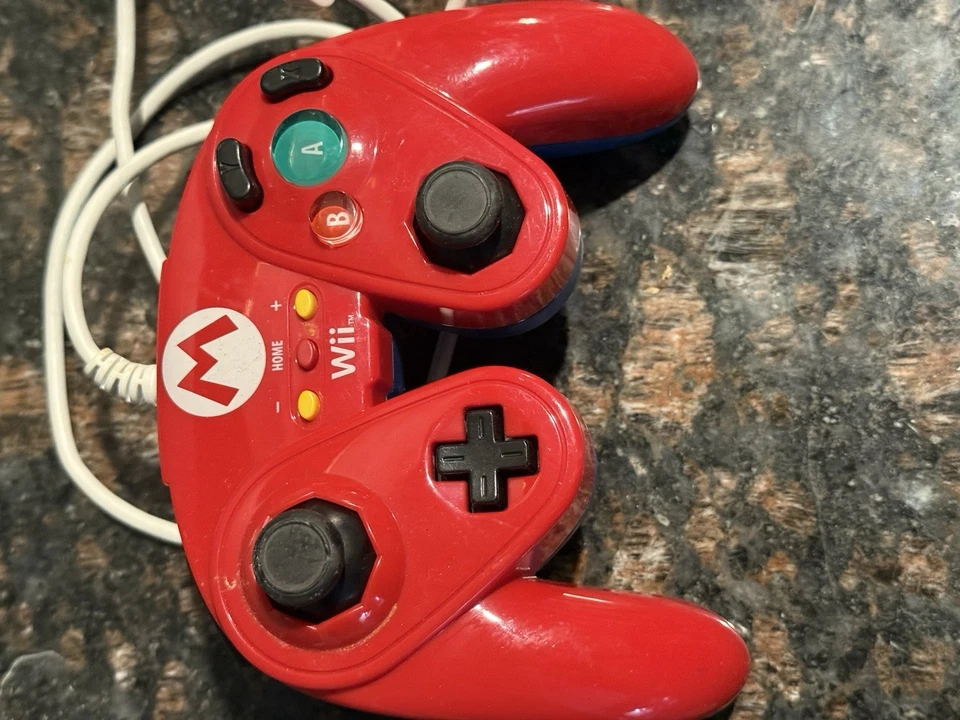 Controlador PDP (Productos Diseñados por Rendimiento) con Cable Fight Pad para Nintendo Wii Foto 1 de 1