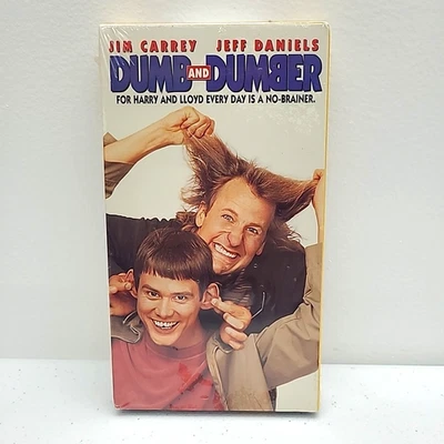 Dumb and Dumber VHS, 1995 Jim Carry Jeff Daniels - Image 1 of 4