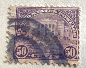 US Scott 701 US Stamp 1931 50c Arlington Amphitheatree Used - Picture 1 of 2