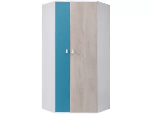 Kleiderschrank PLANET PL-02 Eckkleiderschrank Schrank Eckschrank 2 Türiger - Bild 1 von 6