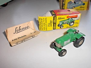 Schuco Piccolo 752, 1:90, Traktor 60 PS Deutz, grün mit OVP - Bild 1 von 6