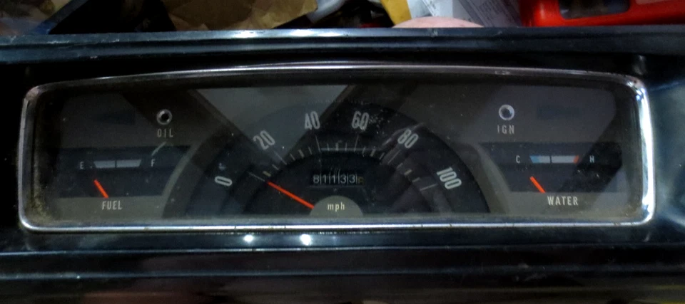 Cuadro de instrumentos medidor velocímetro pick up datsun nissan 520 521 Kanto Foto 1 de 4