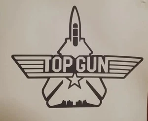 Top Gun, Maverick, F-18, Tom Cruise, Colore, Vinile, Decalcomania, Adesivo - Foto 1 di 5