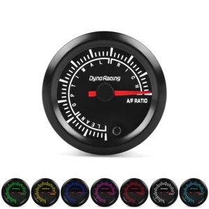 [Dyno Racing] Universal 2'' 52mm 7 Colors LED Narrowband Air fuel ratio gauge - Picture 1 of 8