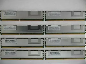 32GB 8x4GB FBD Kit For Dell PowerEdge 2900, 2950, 1900, 1950, 1955, R900 TESTED - Picture 1 of 3