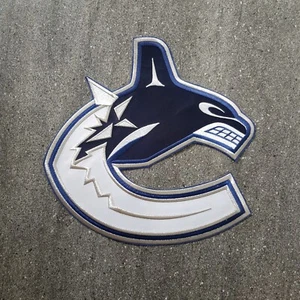 Camiseta deportiva Big Patch Vancouver Canucks insignia logotipo para casa - Imagen 1 de 2