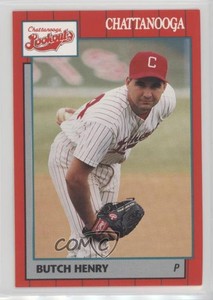 1990 Grand Slam Chattanooga Lookouts Butch Henry #16