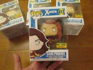 Funko Pop MARVEL X-MEN DARK PHOENIX # 413 EXCLUSIVE HOT TOPIC - Picture 1 of 4