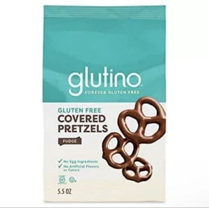 Brezeln Glutino Fudge bedeckt Schokolade Glutenfrei 5,5 Unzen Ablaufdatum 05/25 - Bild 1 von 6