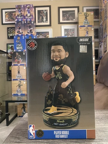 Fred VanVleet Toronto Raptors 2022 City Jersey Bobblehead Cover