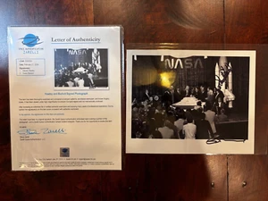 Space Shuttle Astronauts STEVEN HAWLEY & GUION BLUFORD Signed Photo ZARELLI LOA - Picture 1 of 3