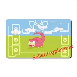 Slowpoke Pokemon Playmat TCG Card Game Play Mat Gaming Desk Mat Mouse Pad _o304 - Picture 1 of 2