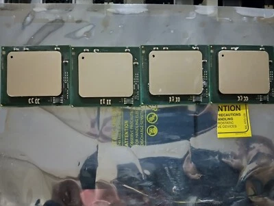 4x Lot Intel Xeon E7-8870 CPU Processor LGA 1567 30M 2.40gHz 10 Core - Image 1 of 2