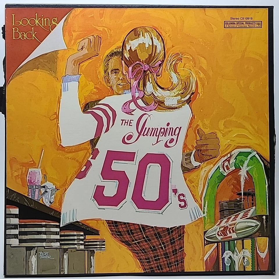 Looking Back..The Jumping 50's 5 LP Vinyl Box Set 1972 Columbia Special Products Foto 1 de 3