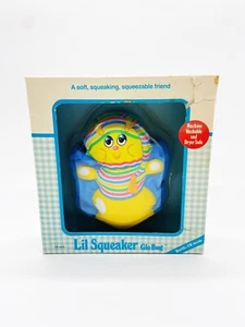 Vintage Lil Squeaker Glo Bug Glo Worm 80s Plush Baby Toy NIB - Picture 1 of 8