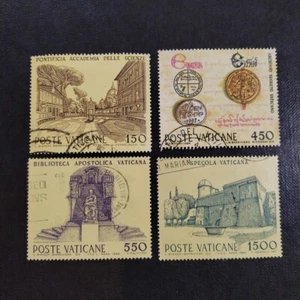 1984 Vatican City Cultural Institutions Set fine used Lightly Hinged - Picture 1 of 1