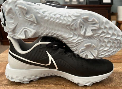 Nike React Infinity Pro Golf Shoes Men’s Size 9 US Black White Cleats CT6620-004 - Image 1 of 4