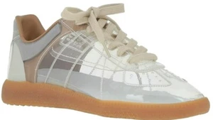 Maison Margiela Replica Transparent Sneakers: White/Brown, Women's, US size 8 - Bild 1 von 2