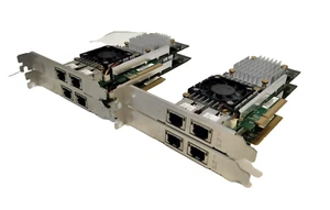 W1GCR lot of 4 Dell 57810-HP Broadcom 57810S 10GB Dual Port PCI-E Network Card - Picture 1 of 3