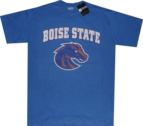 Boise State Broncos Arch Faded Logo by Gear For Sports T Shirt New tags Discount Cover