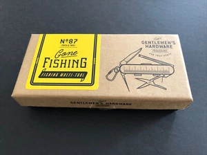 Hardware para caballeros: multiherramienta de pesca desaparecida, 6 en 1, acero inoxidable, caja abierta - Imagen 1 de 8