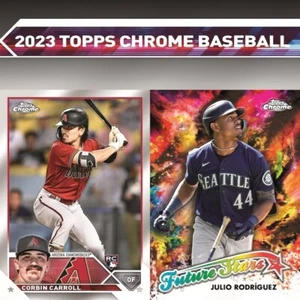 2023 Topps Chrome Baseball **Pick from List** Complete Your Set - Picture 1 of 1