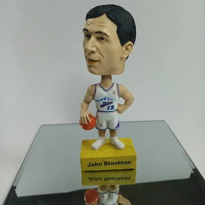 2001 John Stockton Basketballspieler Wackelkopf, Spielzeug, Sammlerstück, NBA JAZZ - Bild 1 von 8